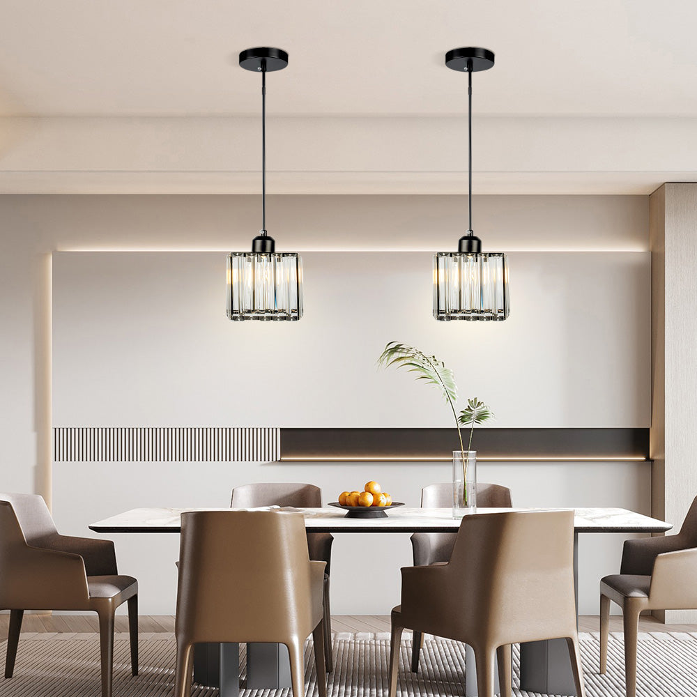 Pendant Light Glass Multihead in Nordic Style | Dorien