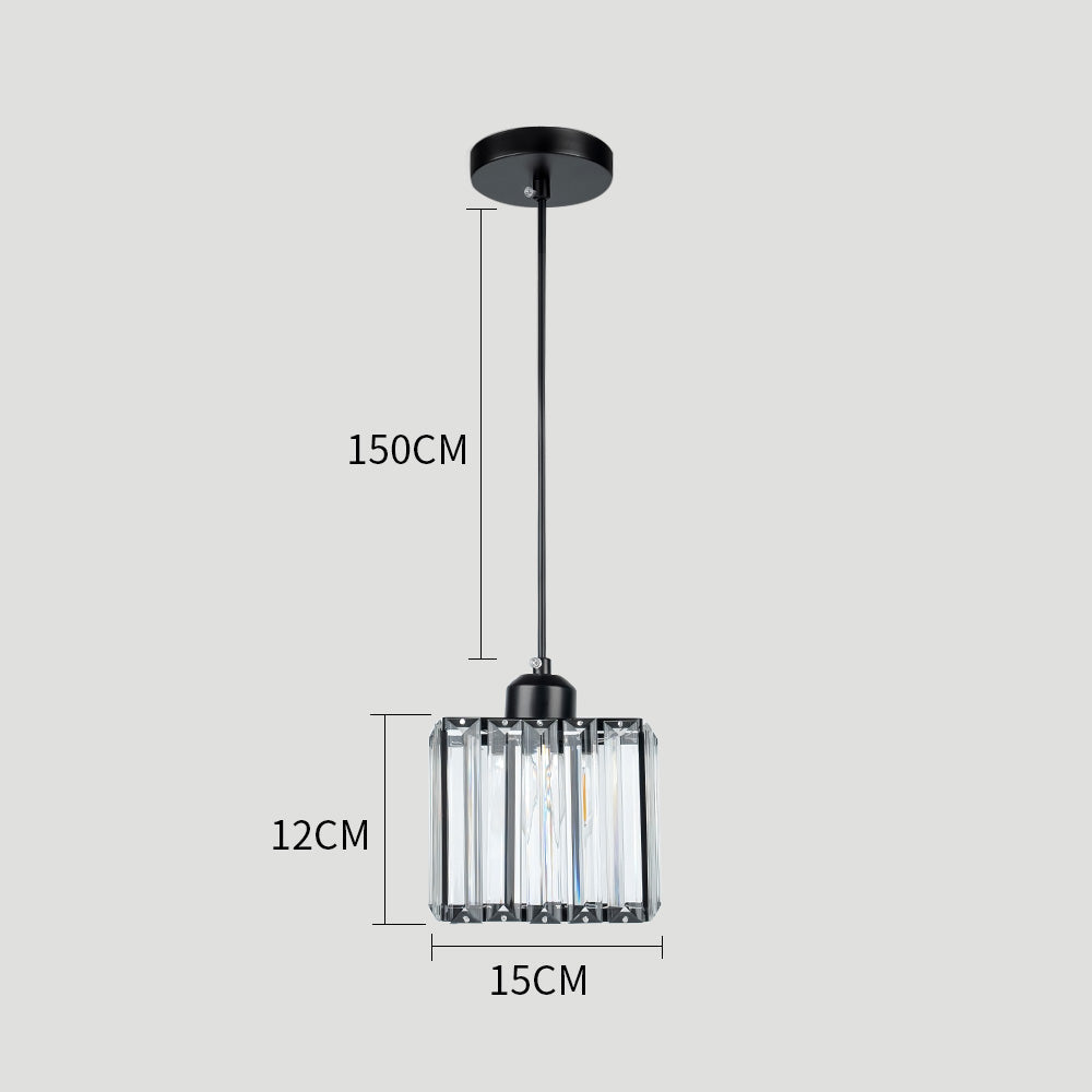 Pendant Light Glass Multihead in Nordic Style | Dorien