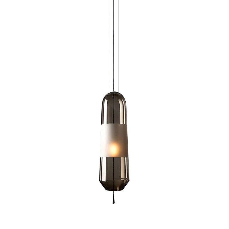 Pendant Light Glass Shade Modern Bedside Lighting | Elliora