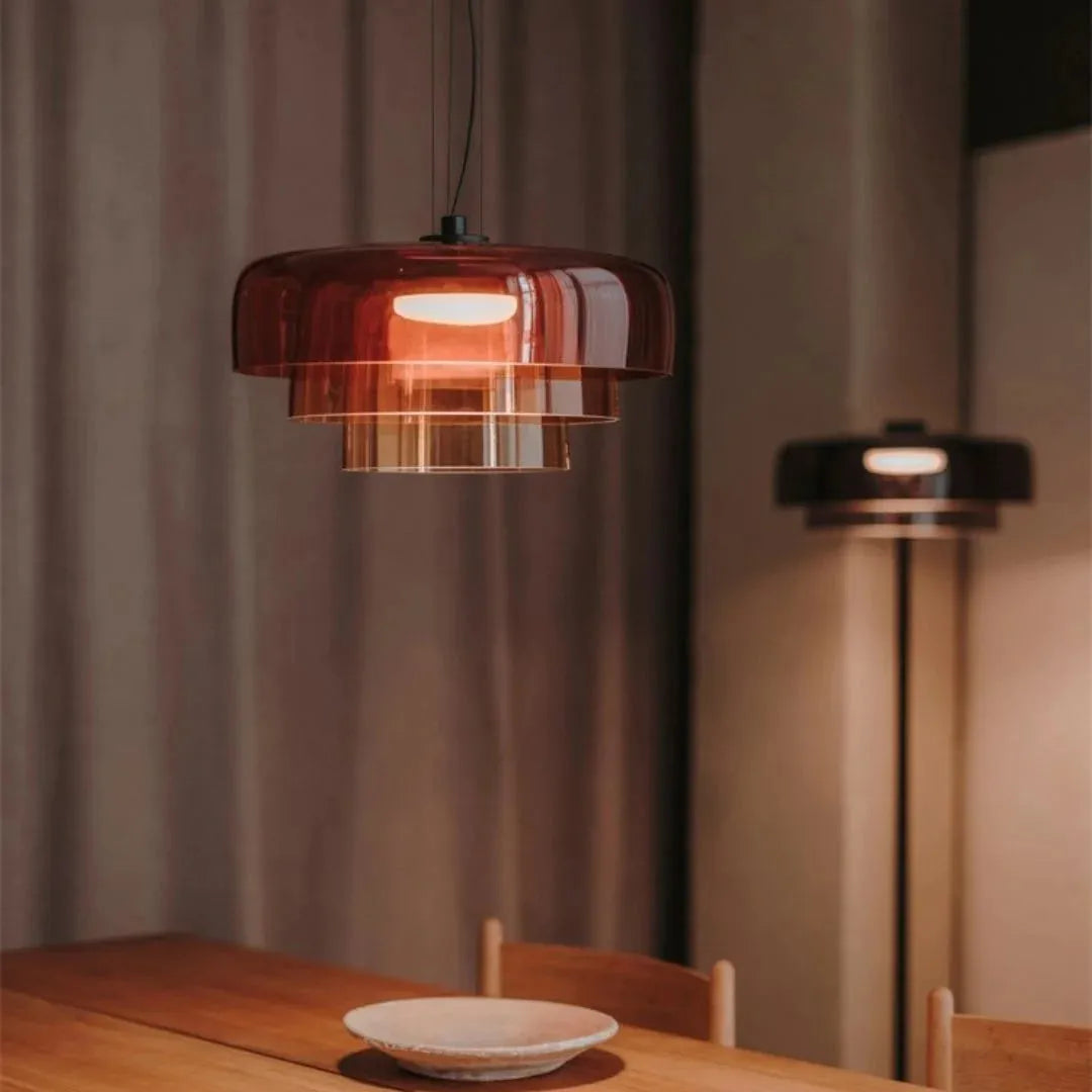 Pendant Light Glass Shade Nordic Design | Merliva