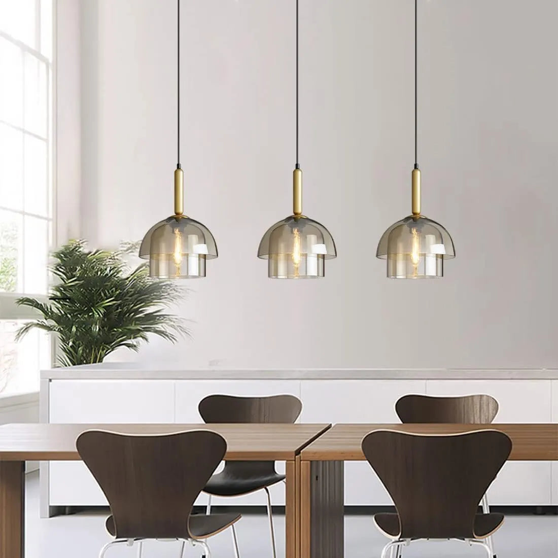 Pendant Light Glass Shade in Modern Style | Melvoro
