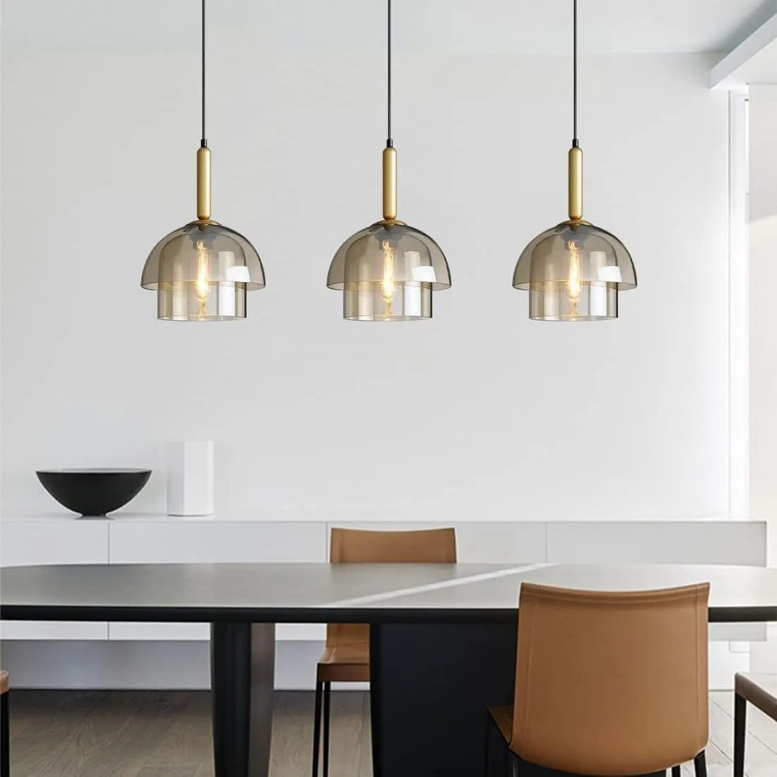 Pendant Light Glass Shade in Modern Style | Melvoro