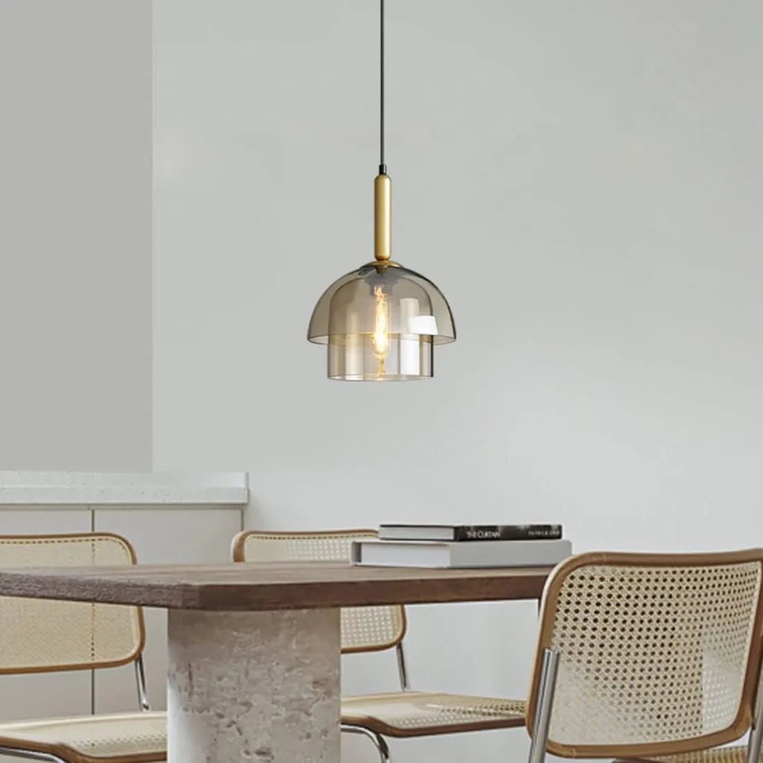 Pendant Light Glass Shade in Modern Style | Melvoro