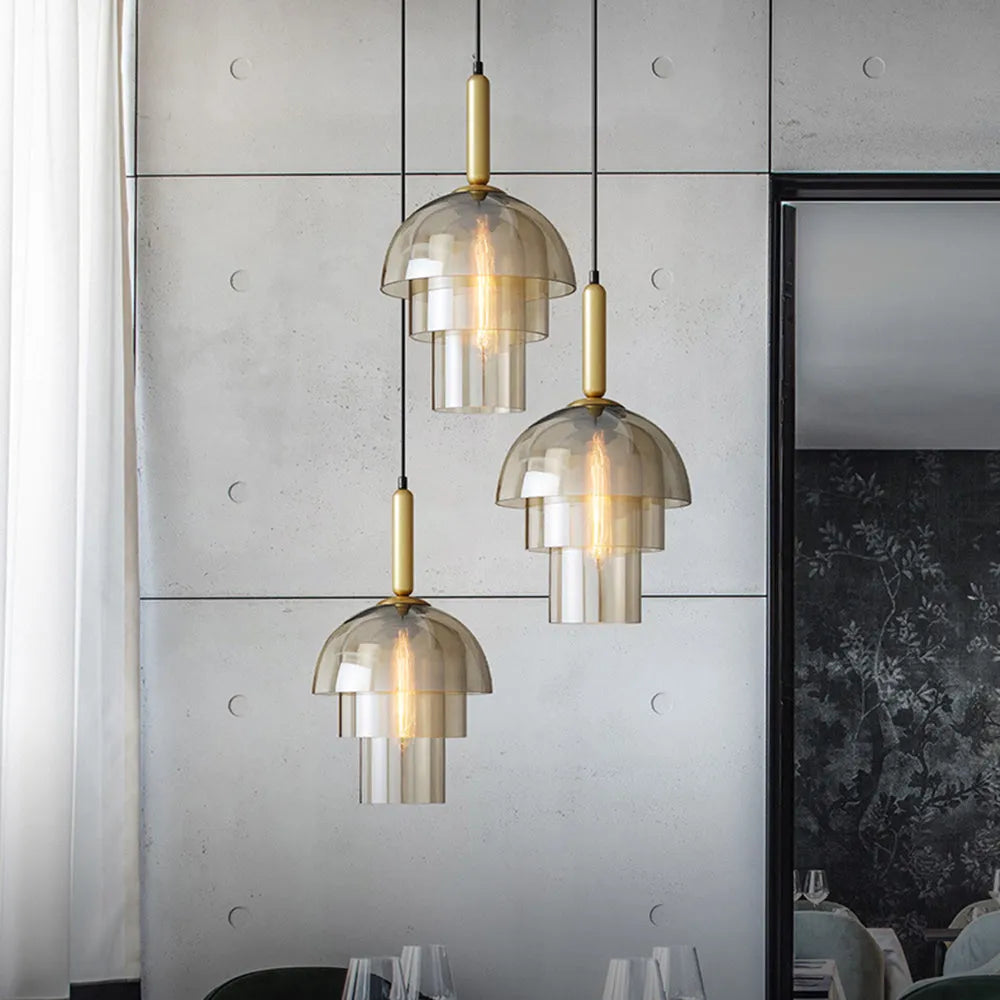 Pendant Light Glass Shade in Modern Style | Melvoro