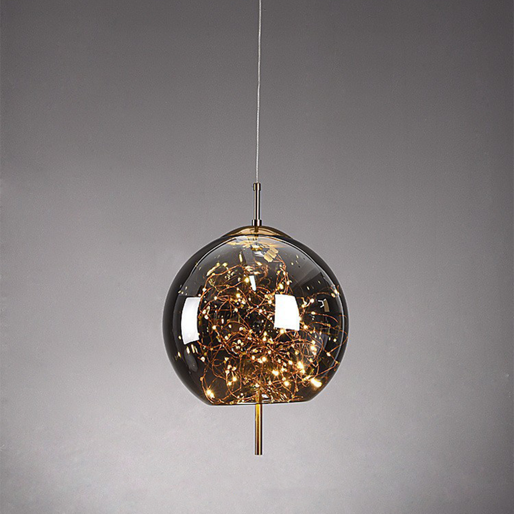 Pendant Light Glass Shade in Nordic Style | Norvalo