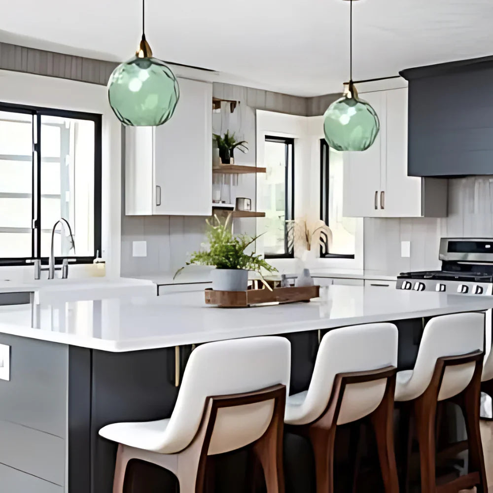 Pendant Light Glass Sphere in Nordic Style | Vilmora