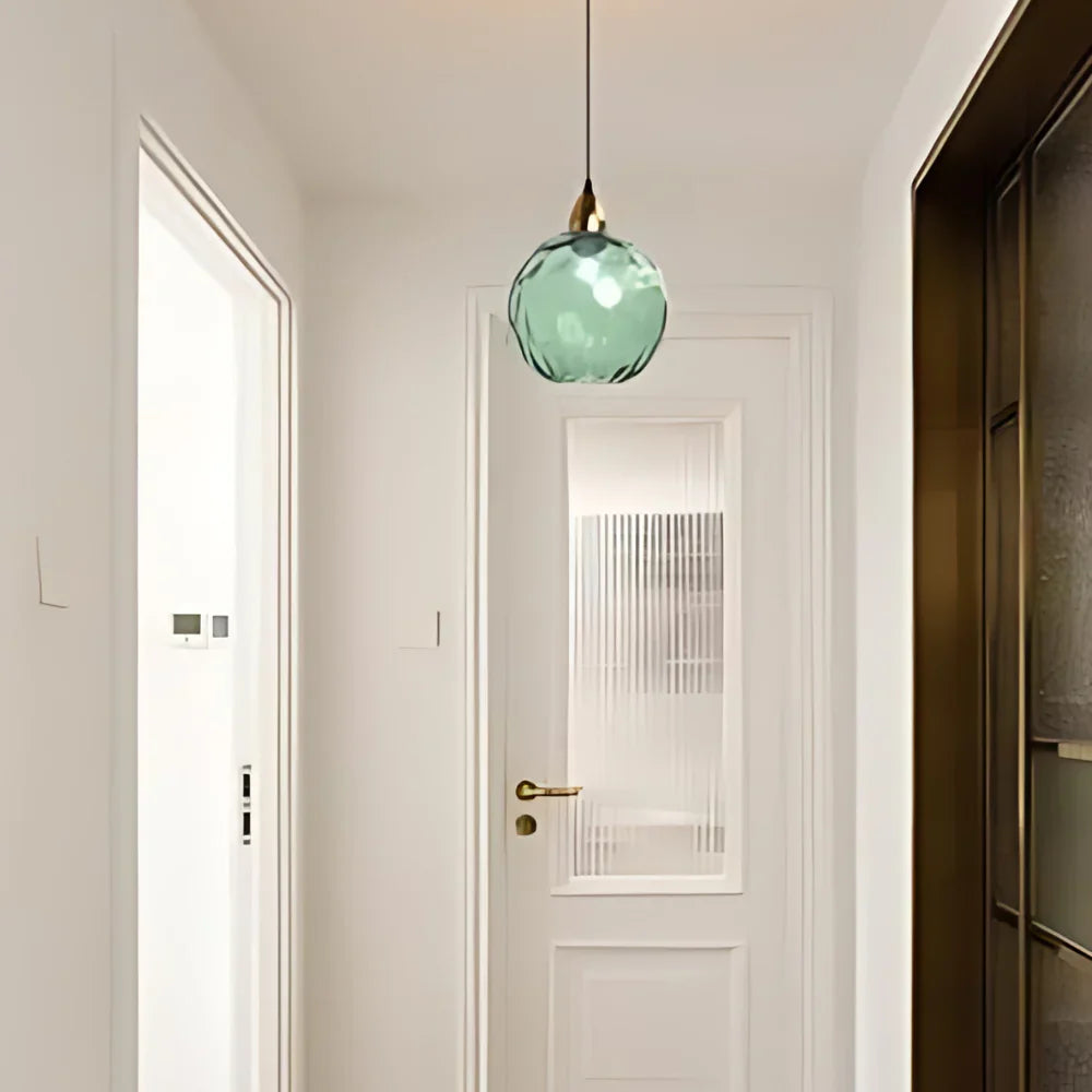 Pendant Light Glass Sphere in Nordic Style | Vilmora