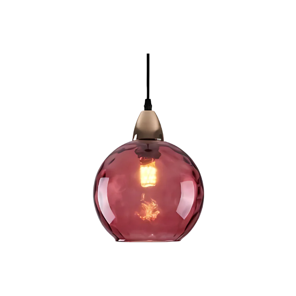 Pendant Light Glass Sphere in Nordic Style | Vilmora