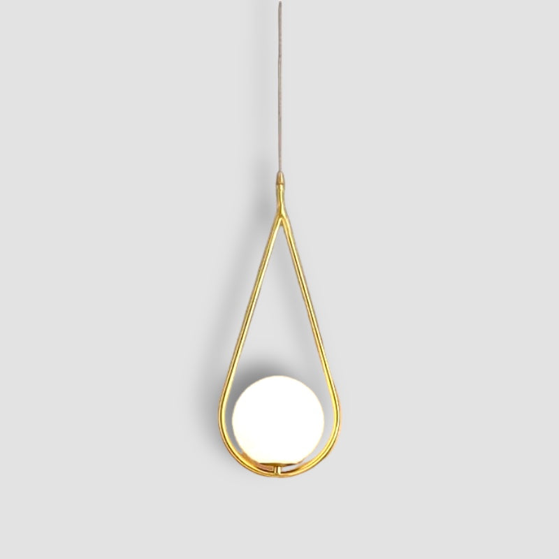 Pendant Light Gold Finish in Nordic Style | Verdura