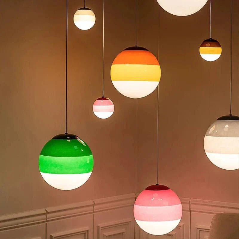 Pendant Light Gradient Glass in Modern Style | Colvane