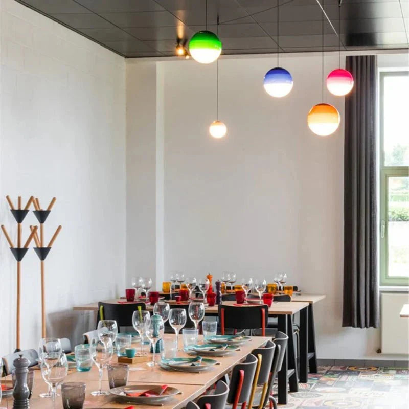 Pendant Light Gradient Glass in Modern Style | Colvane