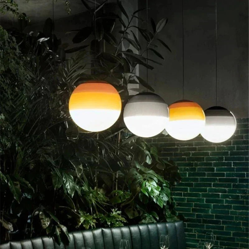 Pendant Light Gradient Glass in Modern Style | Colvane