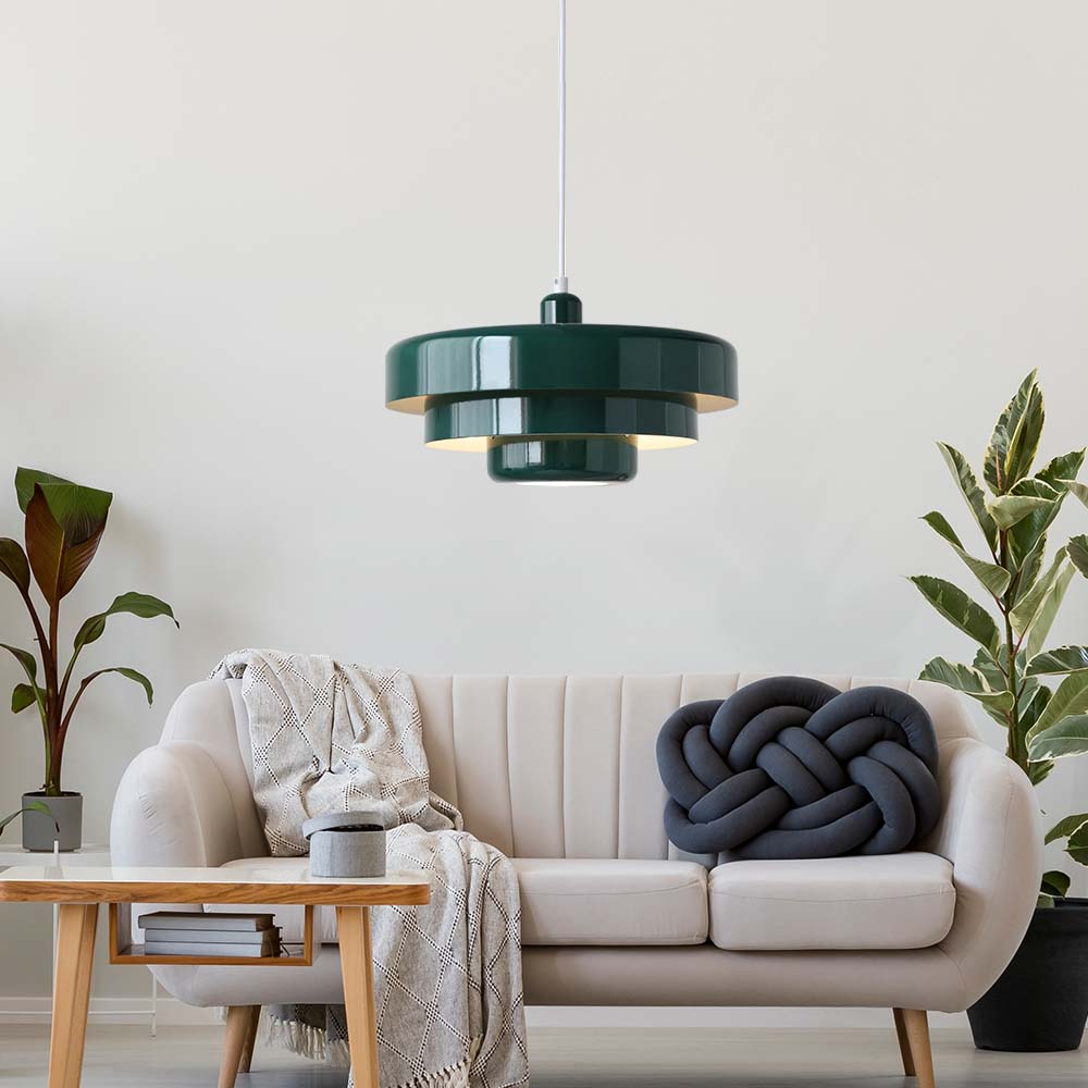 Pendant Light Iron Bauhaus Style for Modern Interiors | Vinero