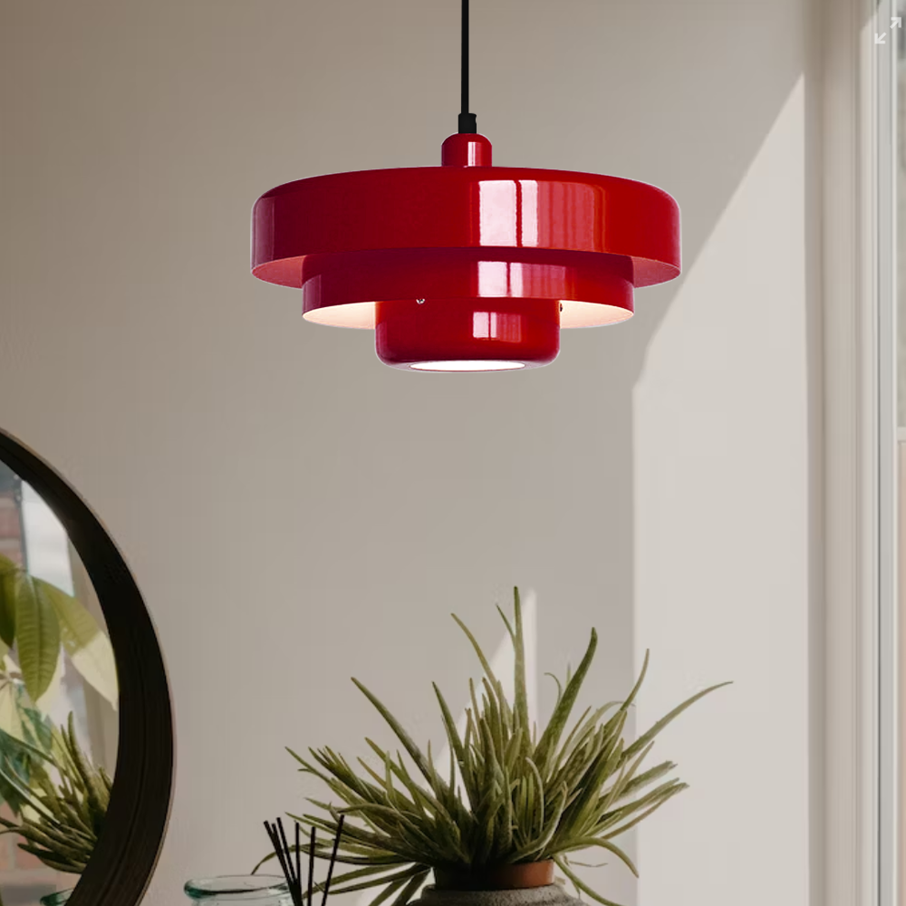 Pendant Light Iron Bauhaus Style for Modern Interiors | Vinero