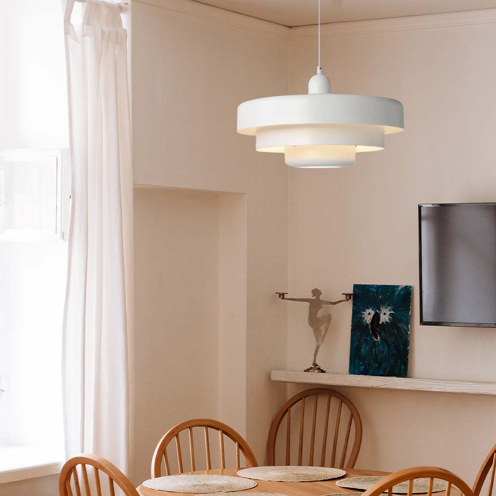 Pendant Light Iron Bauhaus Style for Modern Interiors | Vinero