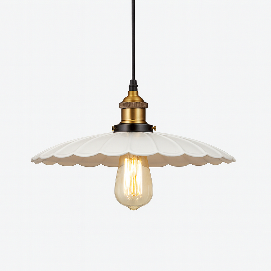 Pendant Light Iron Frame in Nordic Style | Ruvian