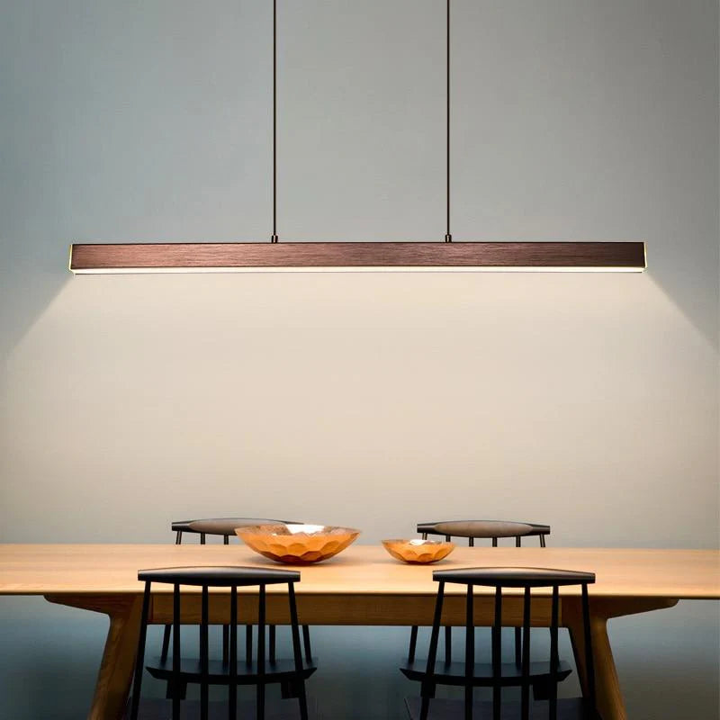 Pendant Light LED Linear Metal for Modern Dining Spaces | Lanovo