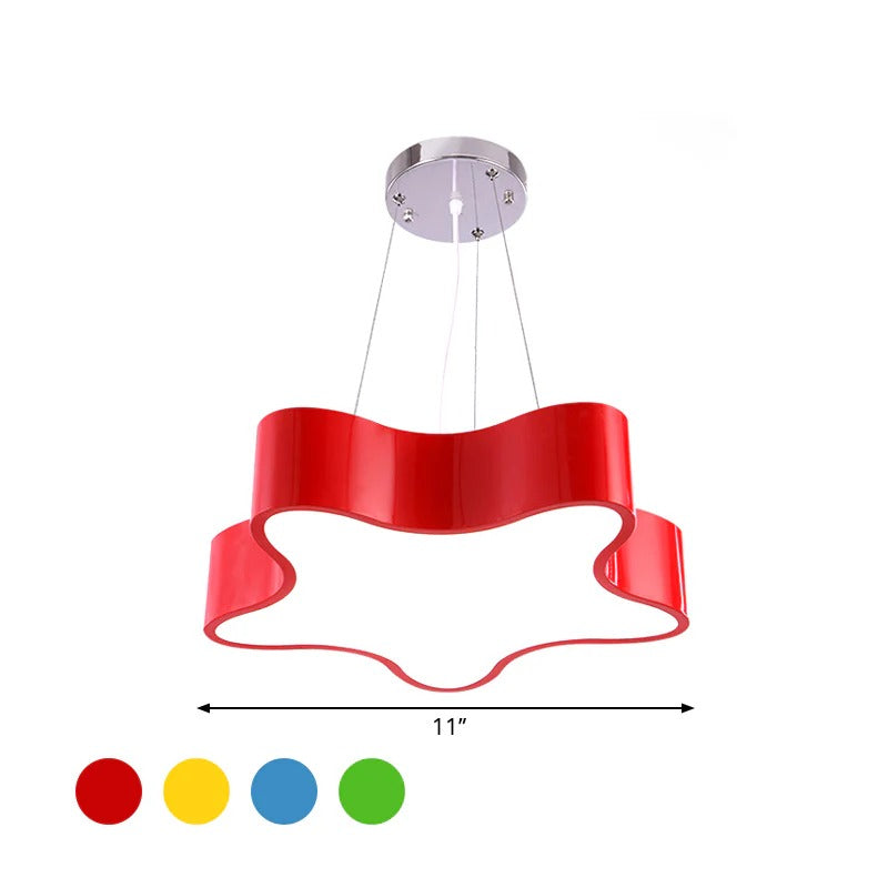 Pendant Light LED Star Shape Kids Room | Lumirox