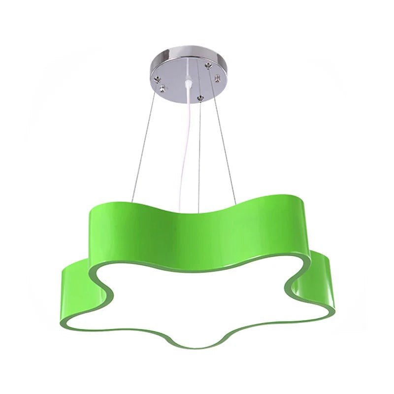 Pendant Light LED Star Shape Kids Room | Lumirox