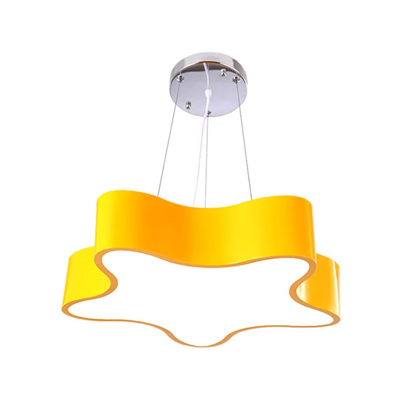 Pendant Light LED Star Shape Kids Room | Lumirox