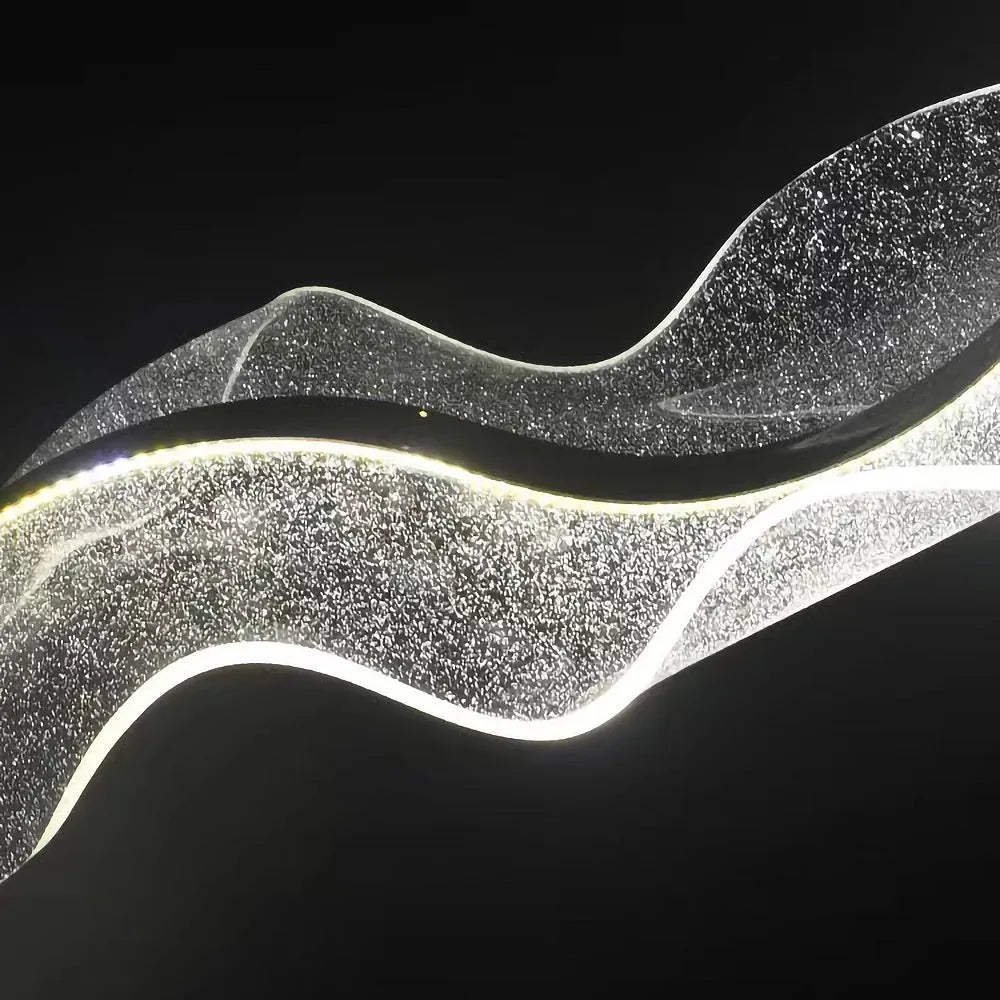 Pendant Light LED Wavy Form in Nordic Style | Sorelli