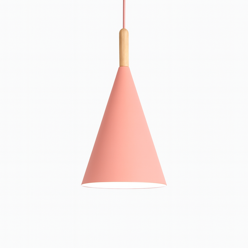 Pendant Light Metal Cone Nordic Design | Ardin