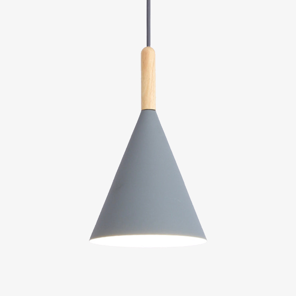 Pendant Light Metal Cone Nordic Design | Ardin