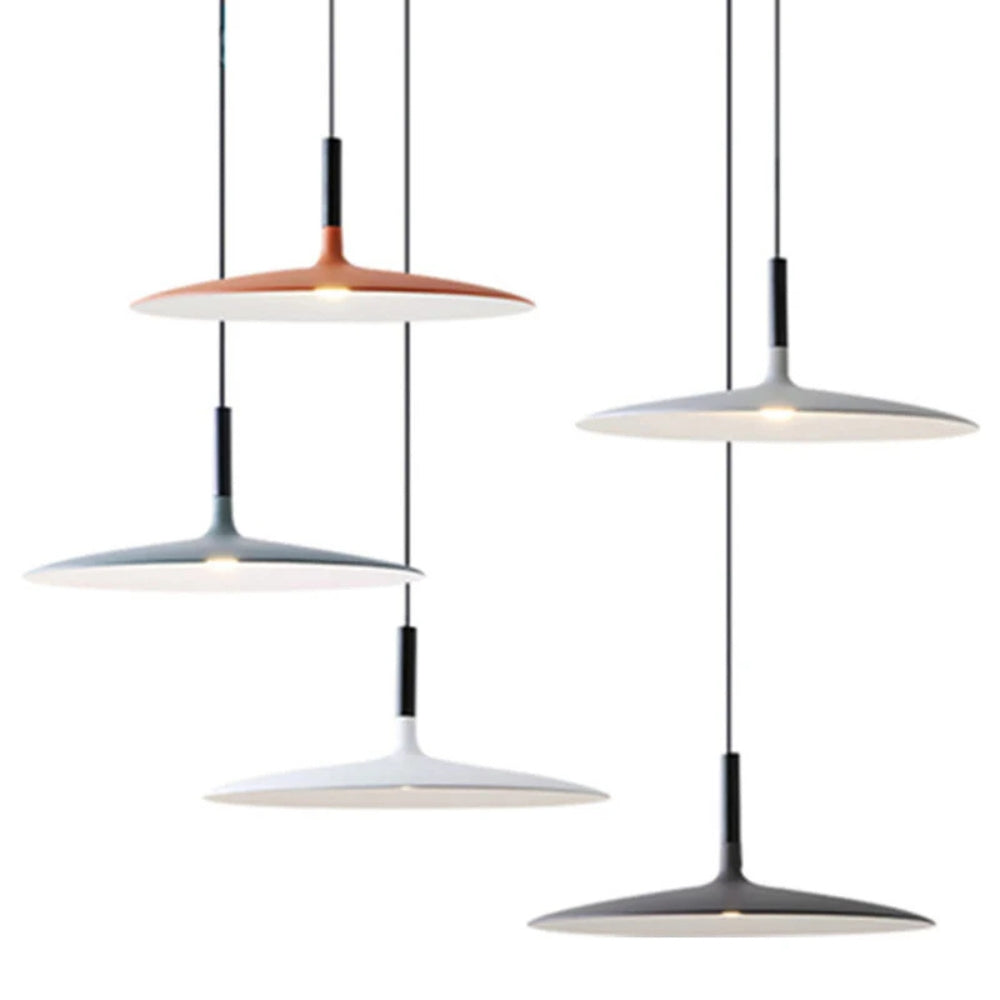 Pendant Light Metal LED Saucer Modern Interior | Orvexo