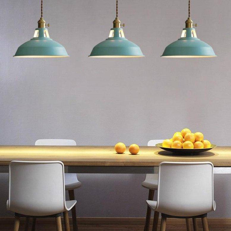 Pendant Light Metal LED in Colour Loft Design Look | Cilvion