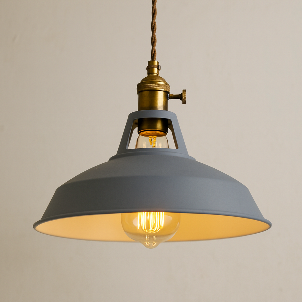 Pendant Light Metal LED in Colour Loft Design Look | Cilvion