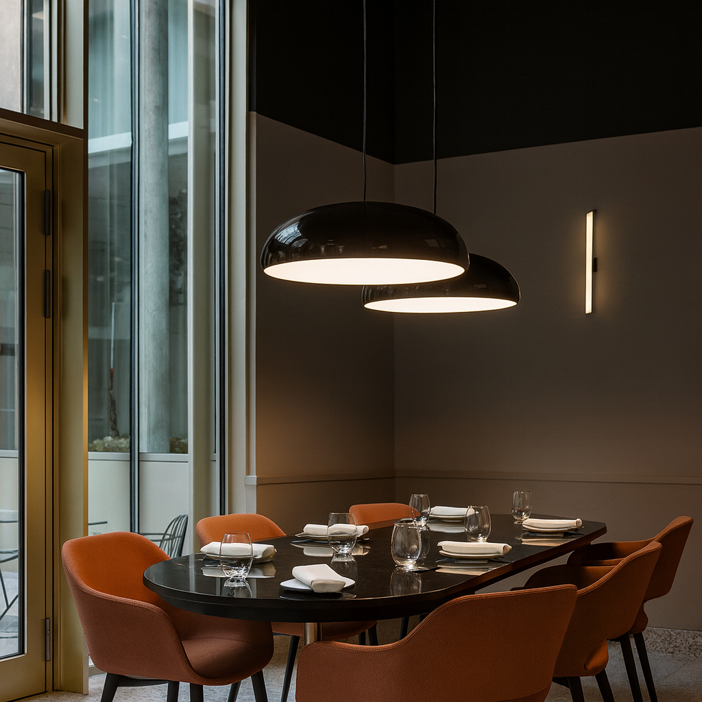 Pendant Light Metal Nordic Design in Italian Style | Arvento