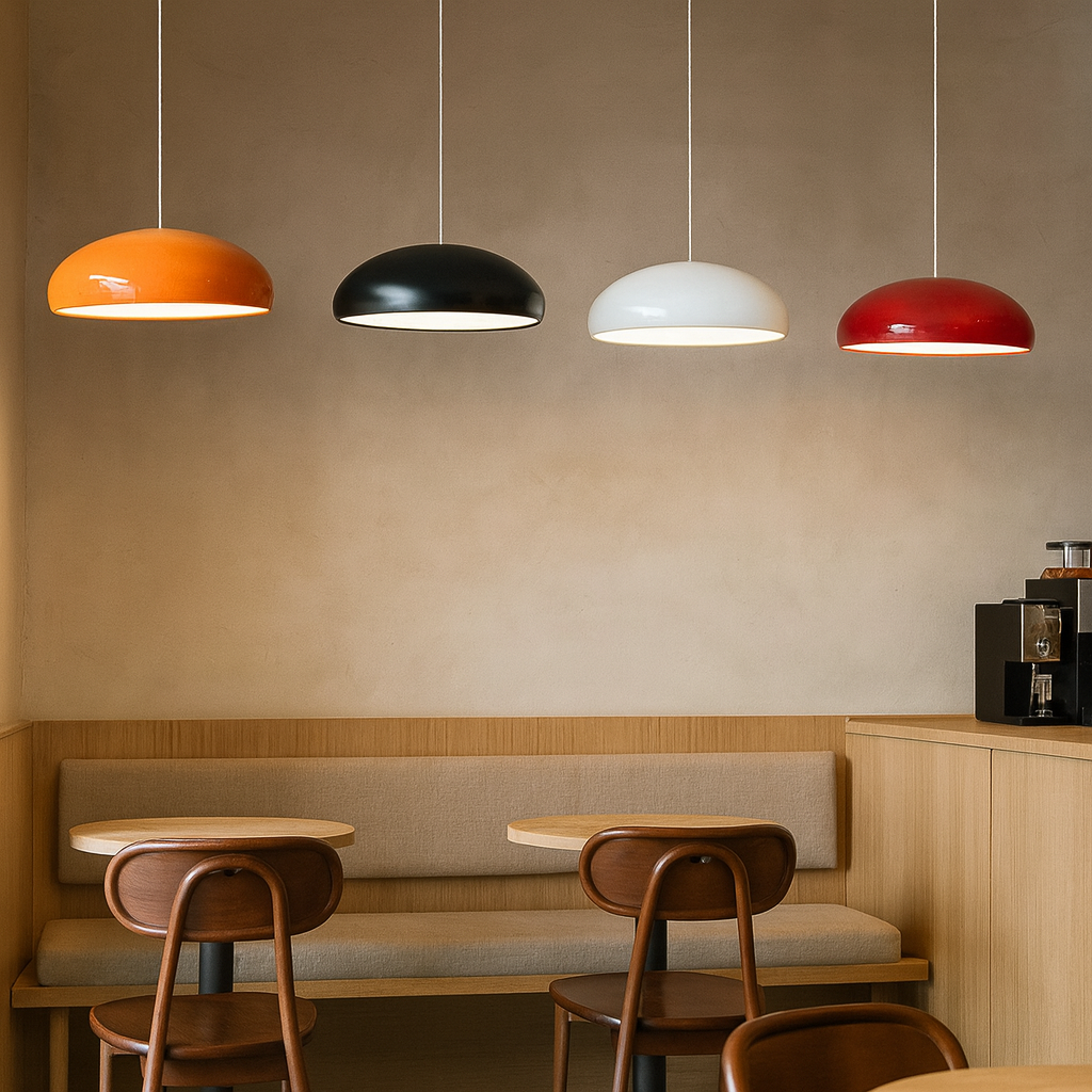 Pendant Light Metal Nordic Design in Italian Style | Arvento