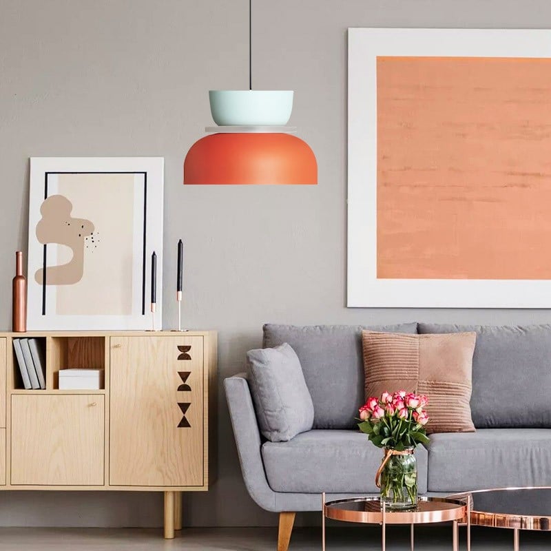 Pendant Light Metal Shade in Nordic Colour Style | Moltra