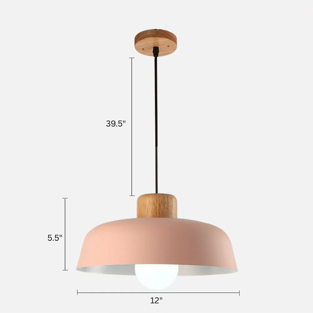 Pendant Light Metal Shade in Nordic Style | Norvila