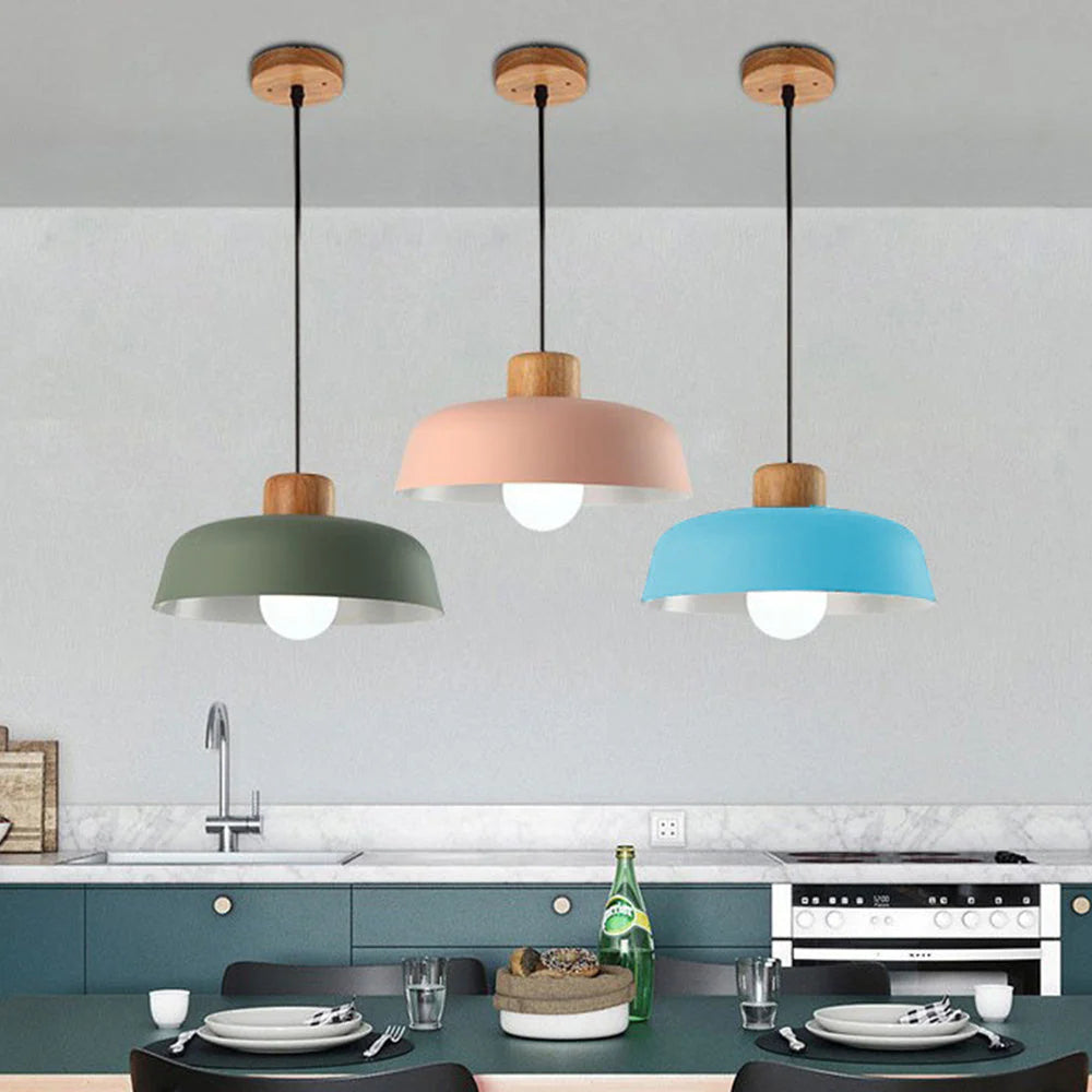 Pendant Light Metal Shade in Nordic Style | Norvila