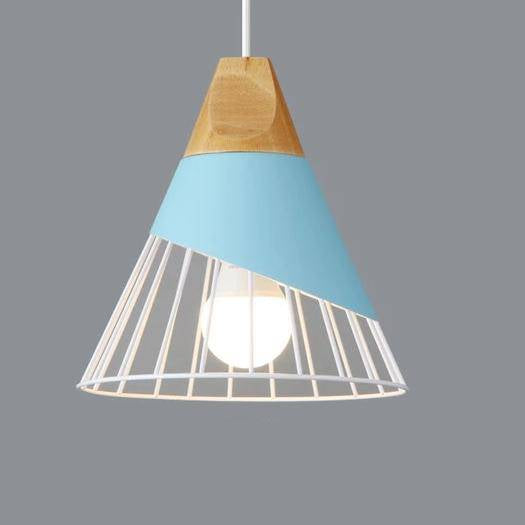 Pendant Light Metal Wood Nordic Design | Sylven