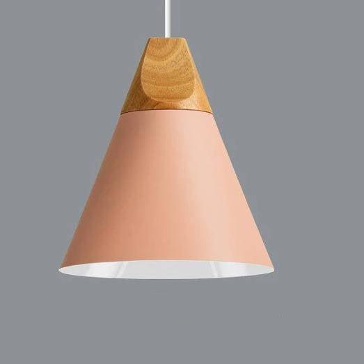Pendant Light Metal Wood Nordic Design | Sylven