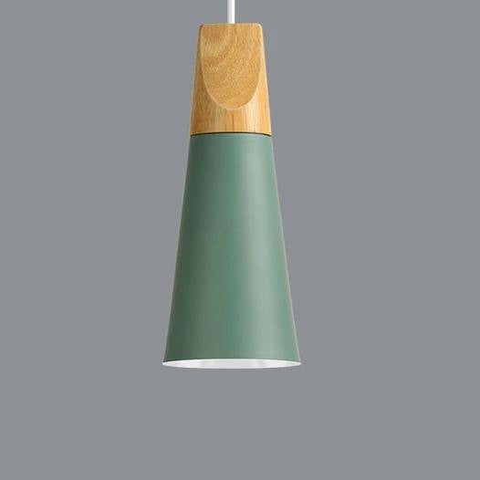 Pendant Light Metal Wood Nordic Design | Sylven