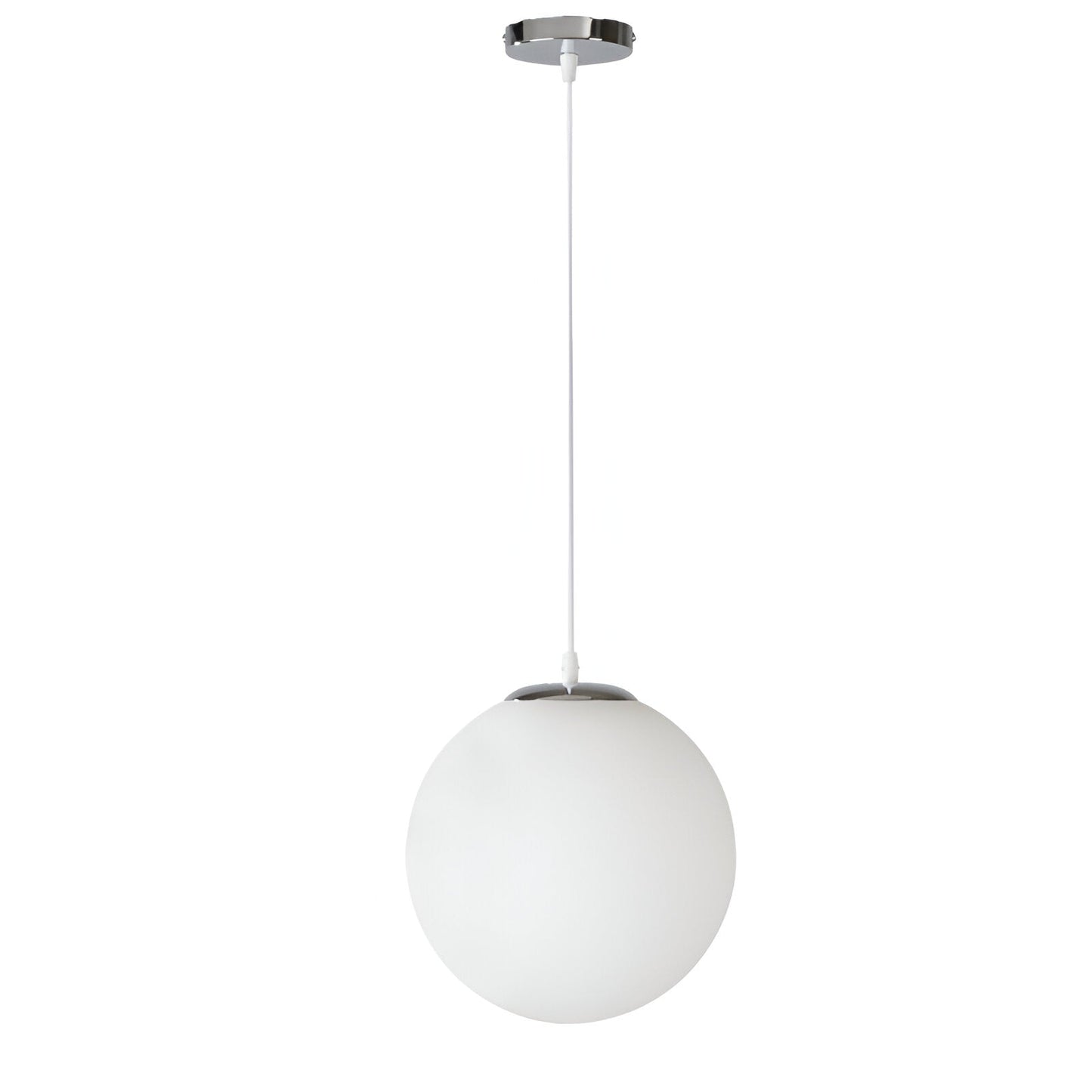 Pendant Light Milky Glass in Nordic Style | Zorevo
