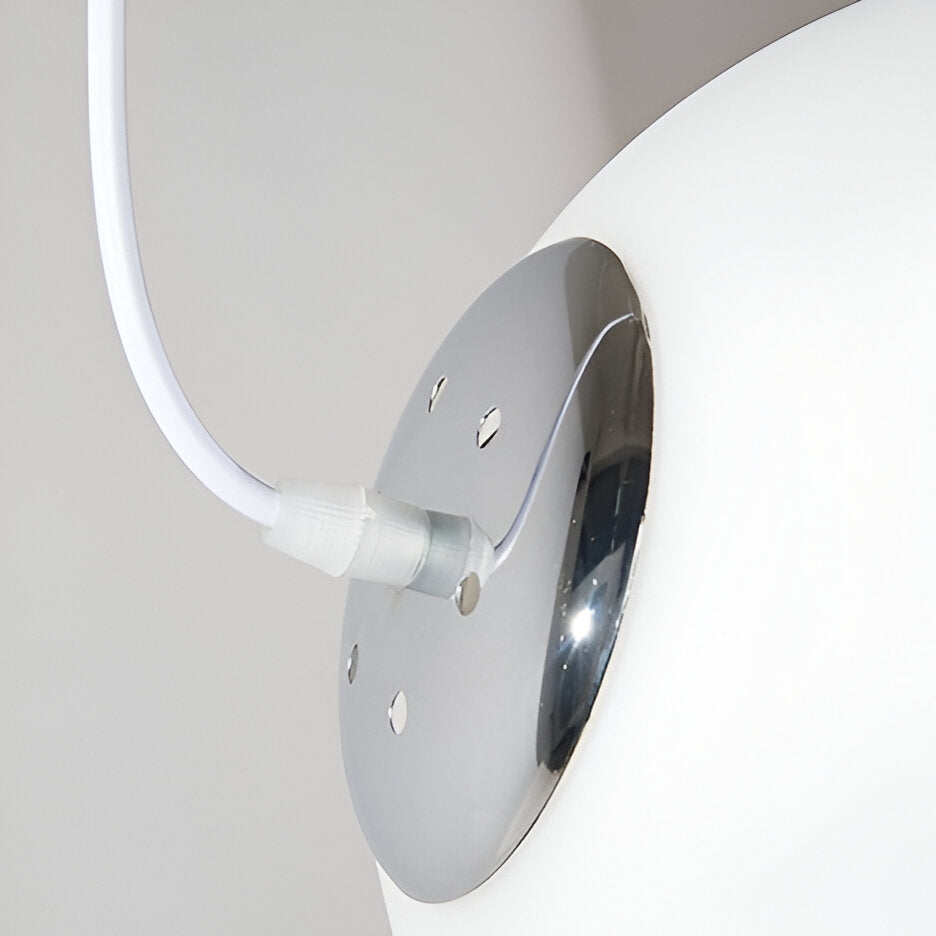 Pendant Light Milky Glass in Nordic Style | Zorevo