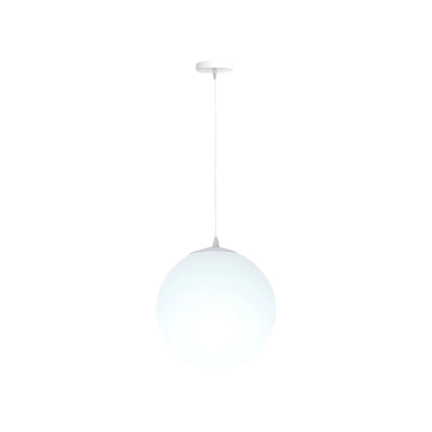 Pendant Light Milky Glass in Nordic Style | Zorevo