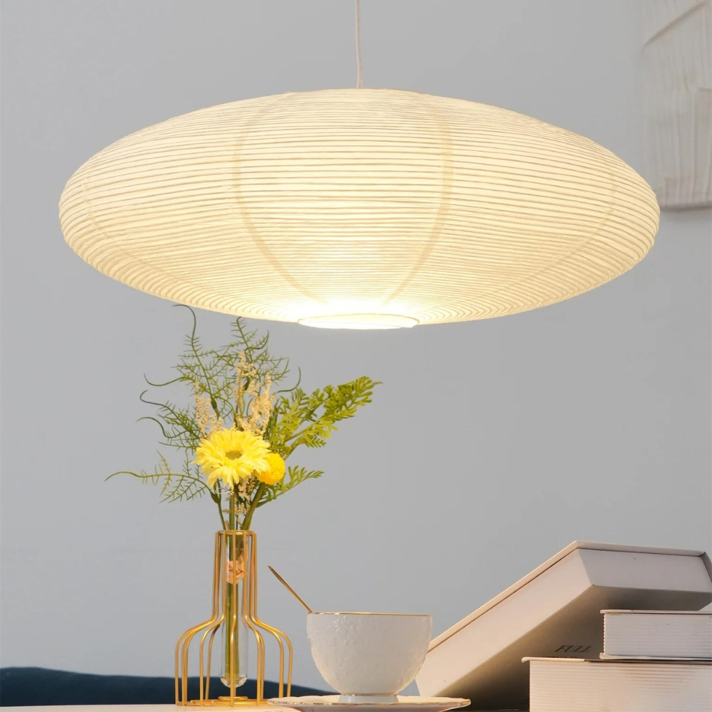 Pendant Light Mulberry Paper Japandi Style | Sorano