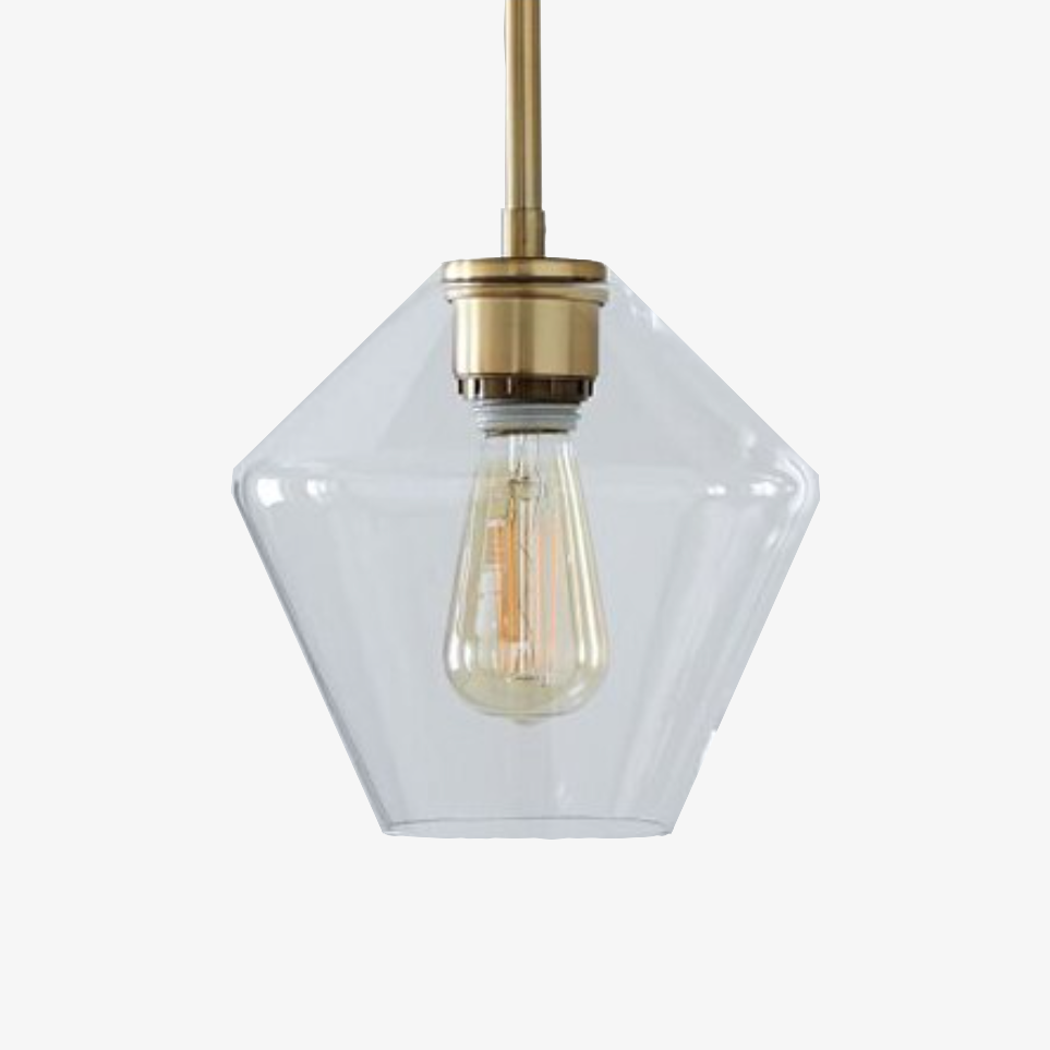 Pendant Light Nordic Metal Glass Cluster Design | Vulmera