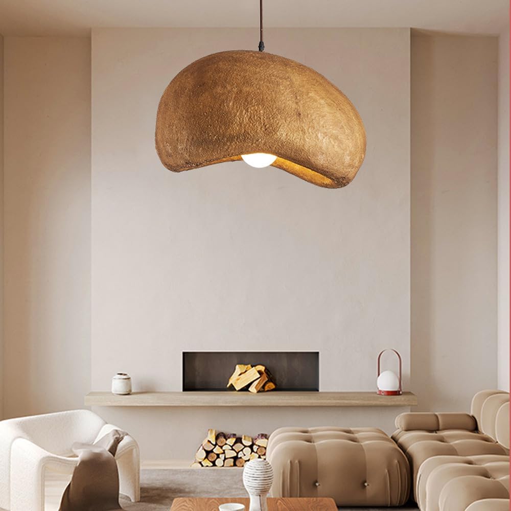 Pendant Light Resin Cloud in Japandi Style | Aokira