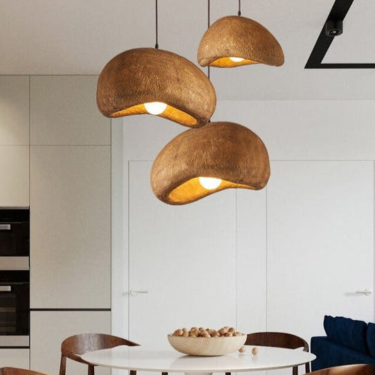 Pendant Light Resin Cloud in Japandi Style | Aokira