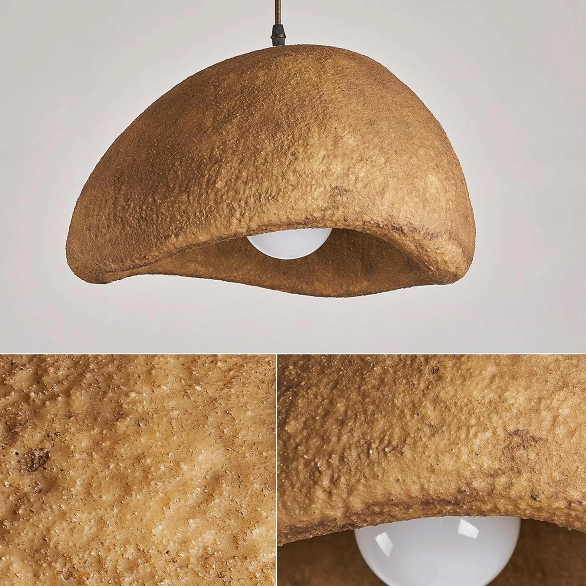 Pendant Light Resin Cloud in Japandi Style | Aokira