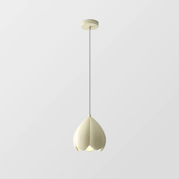 Pendant Light Resin Shade in Modern Floral Style | Nerano