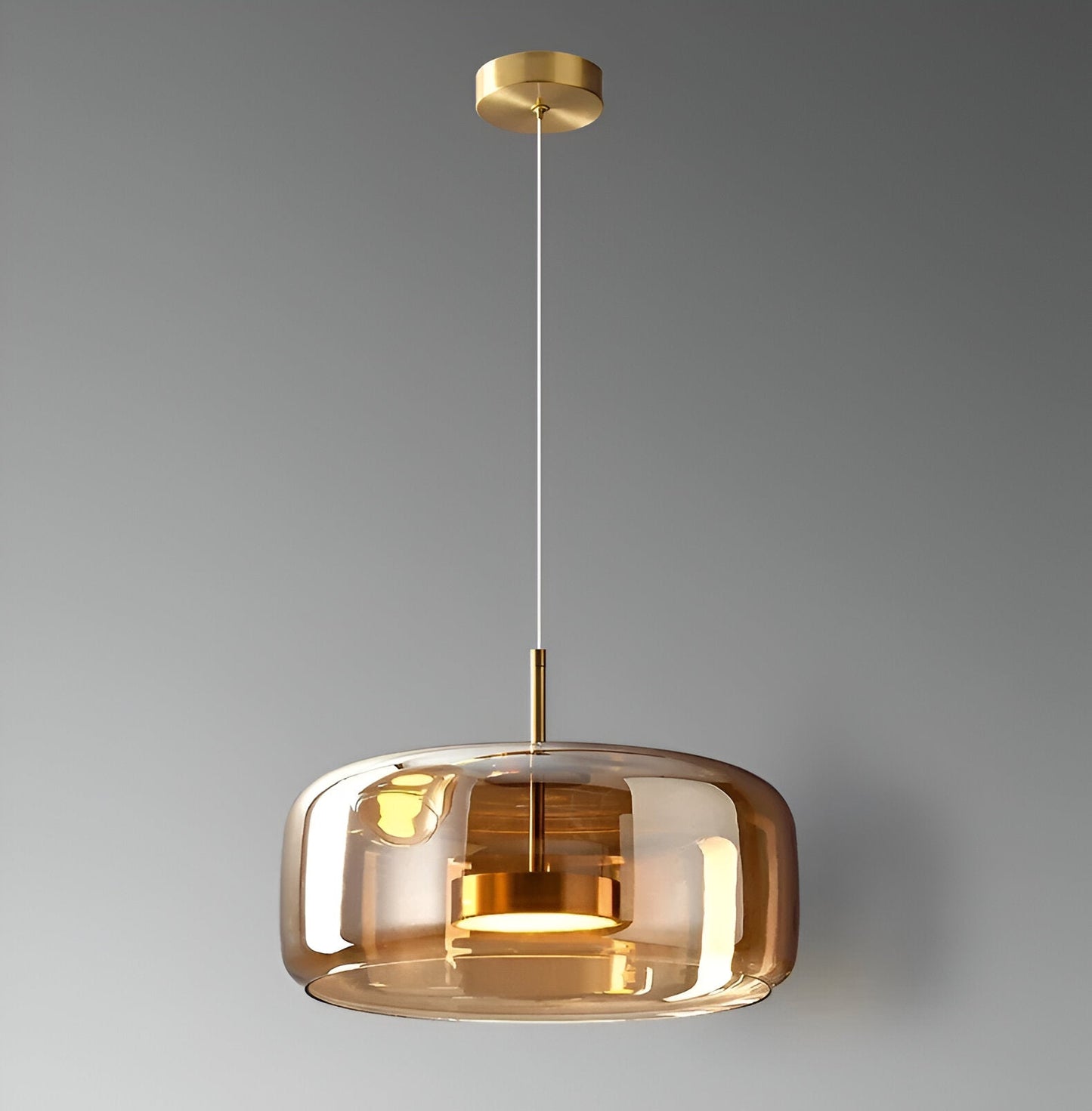Pendant Light Retro Glass LED Modern Style | Halvra
