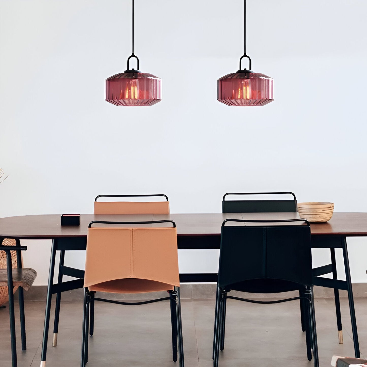 Pendant Light Retro Glass in Minimalist Style | Montra