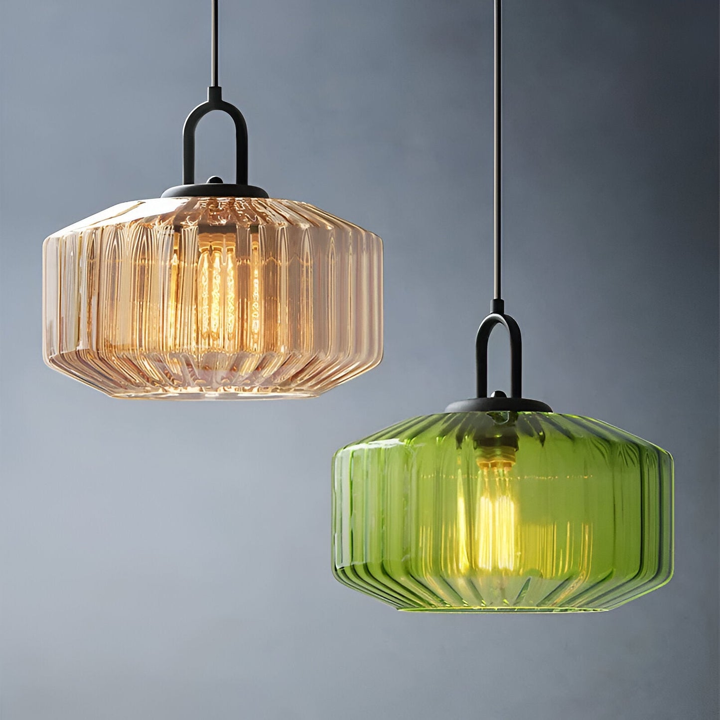 Pendant Light Retro Glass in Minimalist Style | Montra